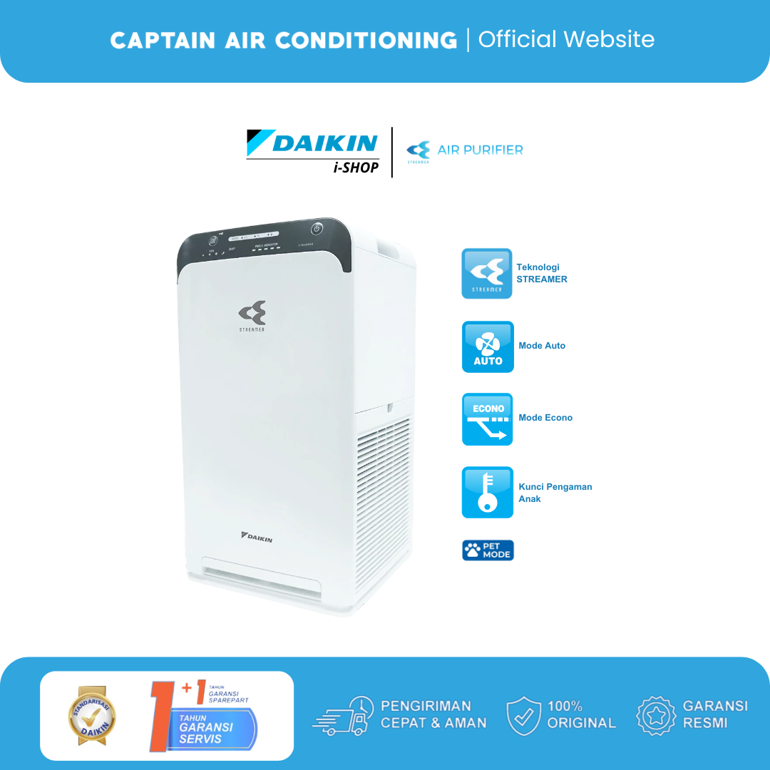 DAIKIN Air Purifier MC-555A with HEPA Filter