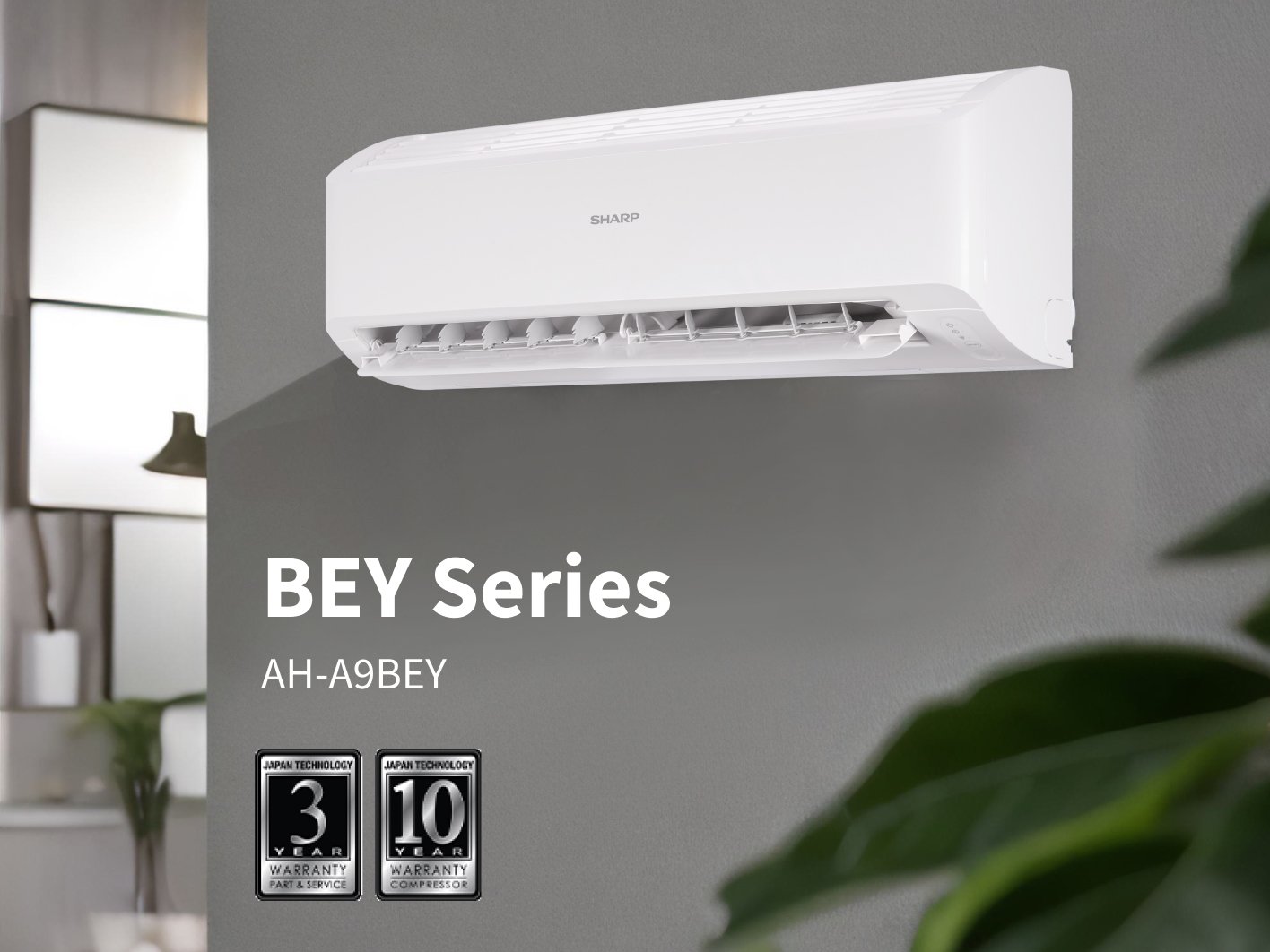 SHARP AC Split AH-A7BEY 3/4 PK Standard