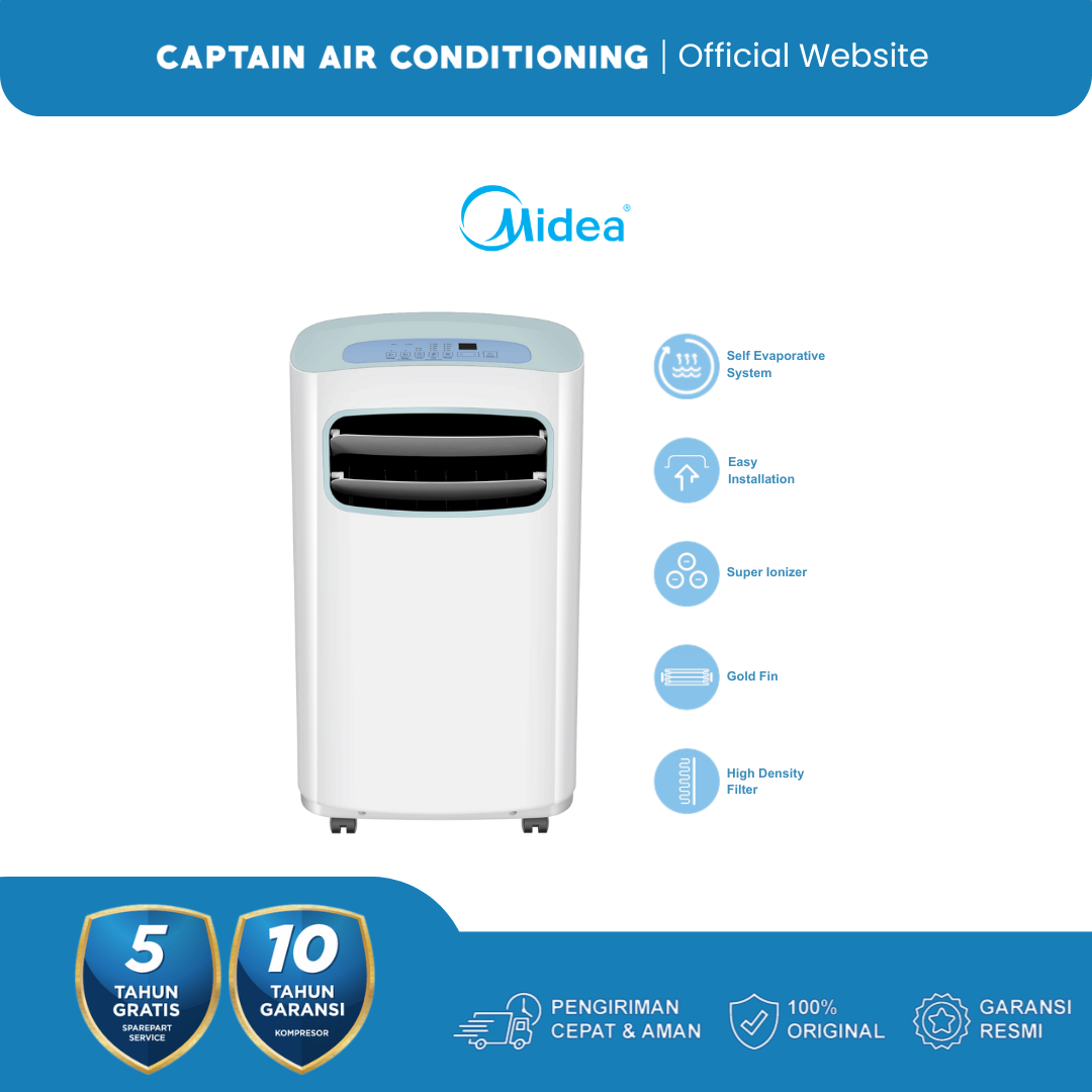MIDEA AC Portable MPF-12CRN 1.5 PK