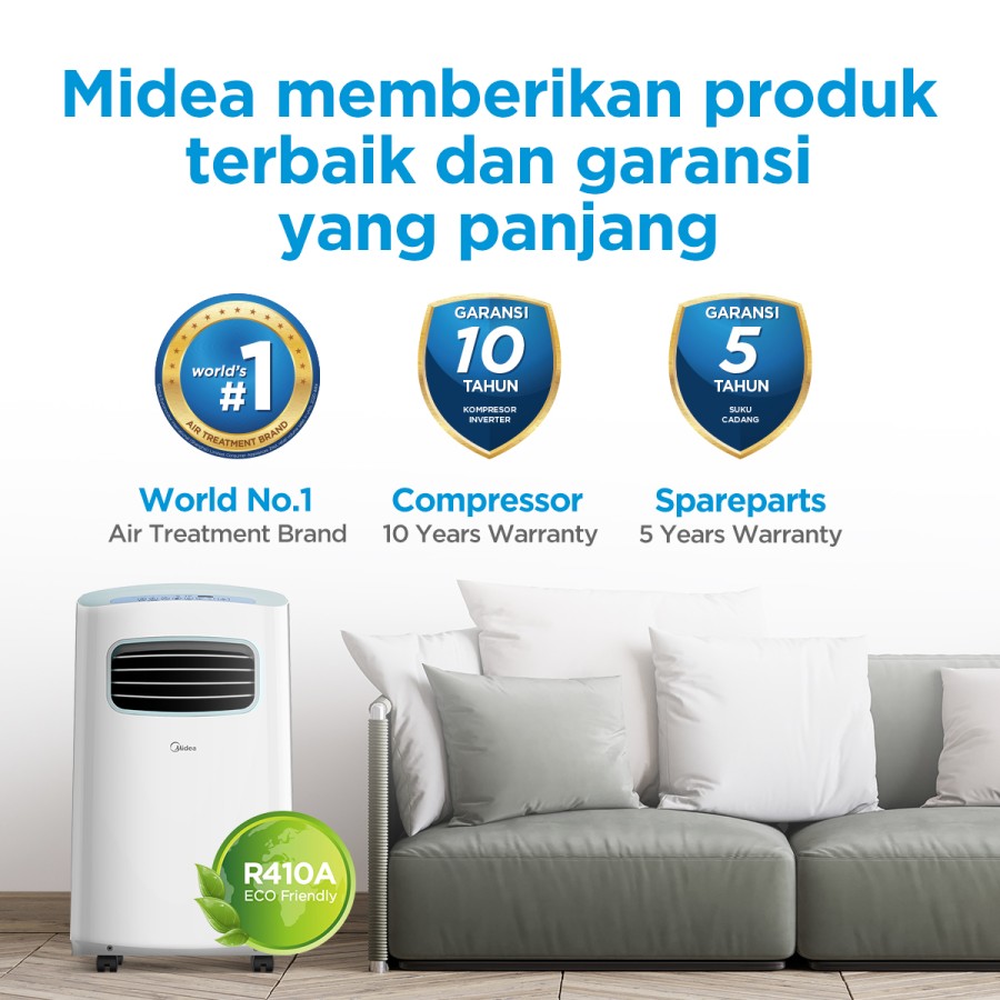 MIDEA AC Portable MPF-12CRN 1.5 PK