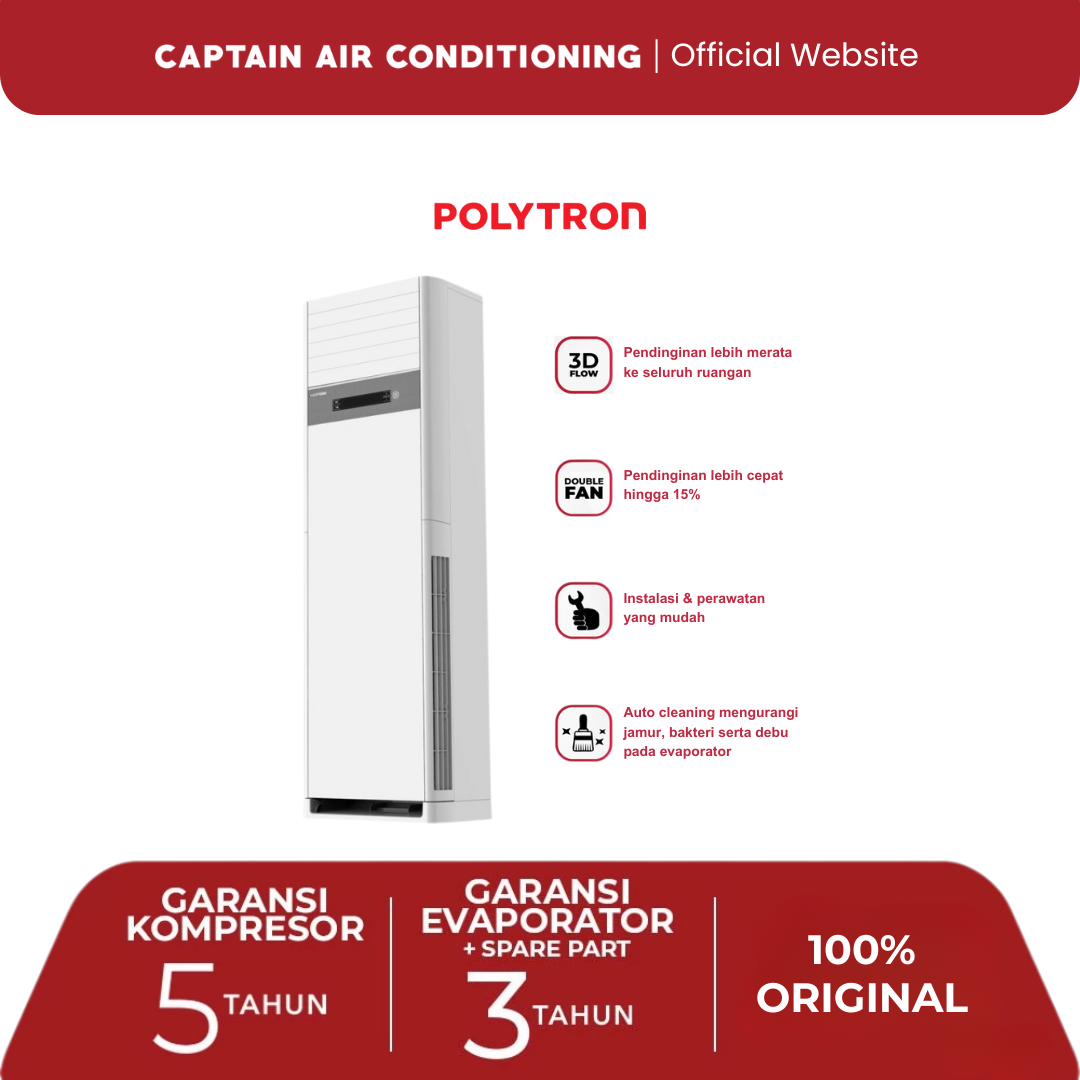 POLYTRON AC Floor Standing PSF-3032 3 PK (1 Phase)