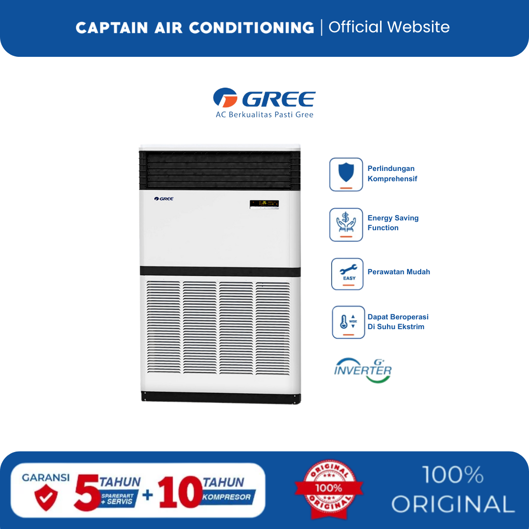 GREE AC Floor Standing RF-28WPD/Naa-M Inverter 10 PK