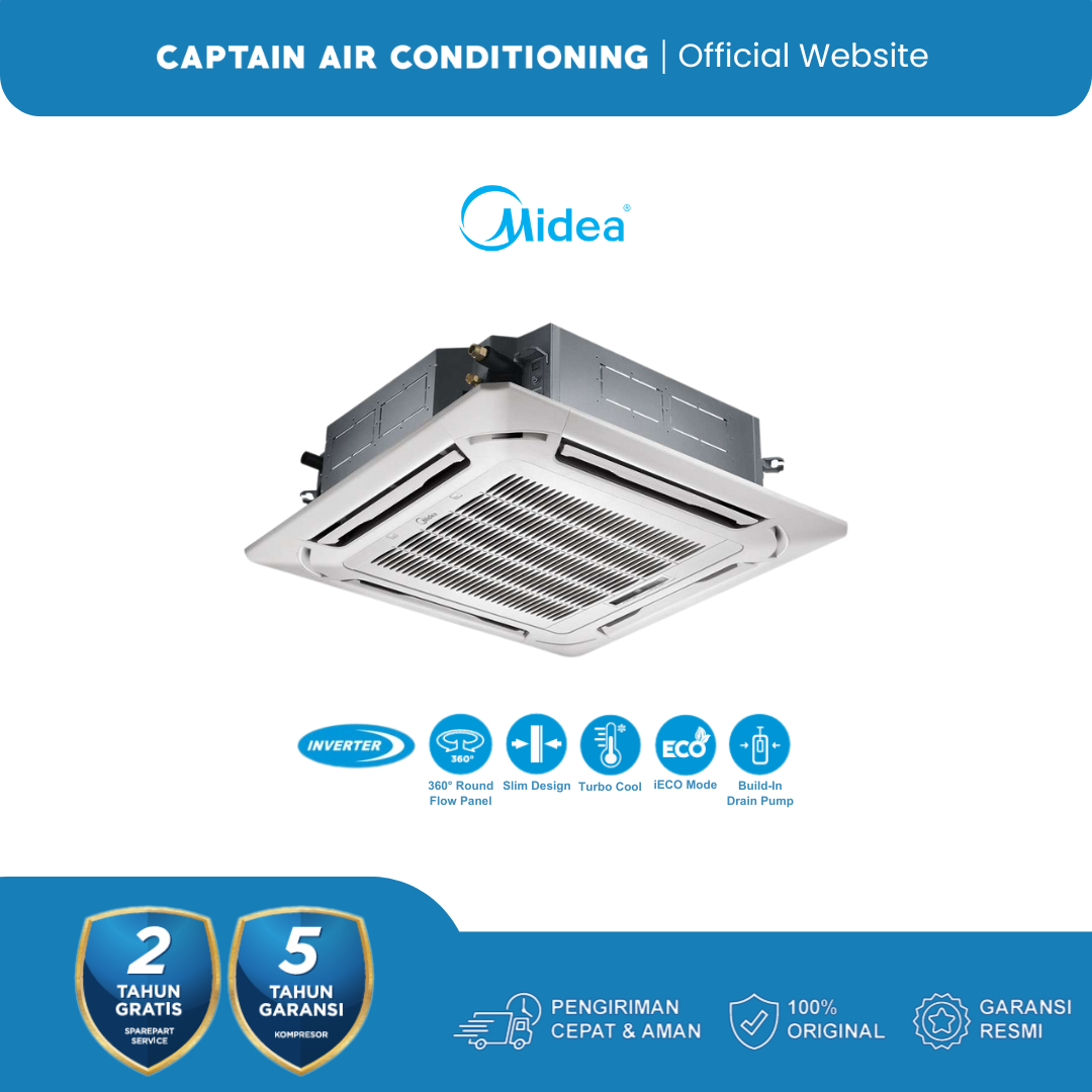 MIDEA AC Cassette Inverter MCD-36CRDN 4 PK