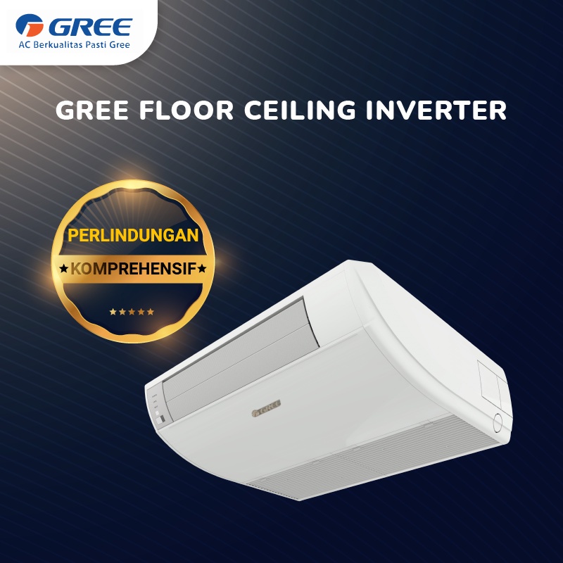 GREE AC Floor Ceiling Inverter GULD-160ZD1/A-S 6.5 PK