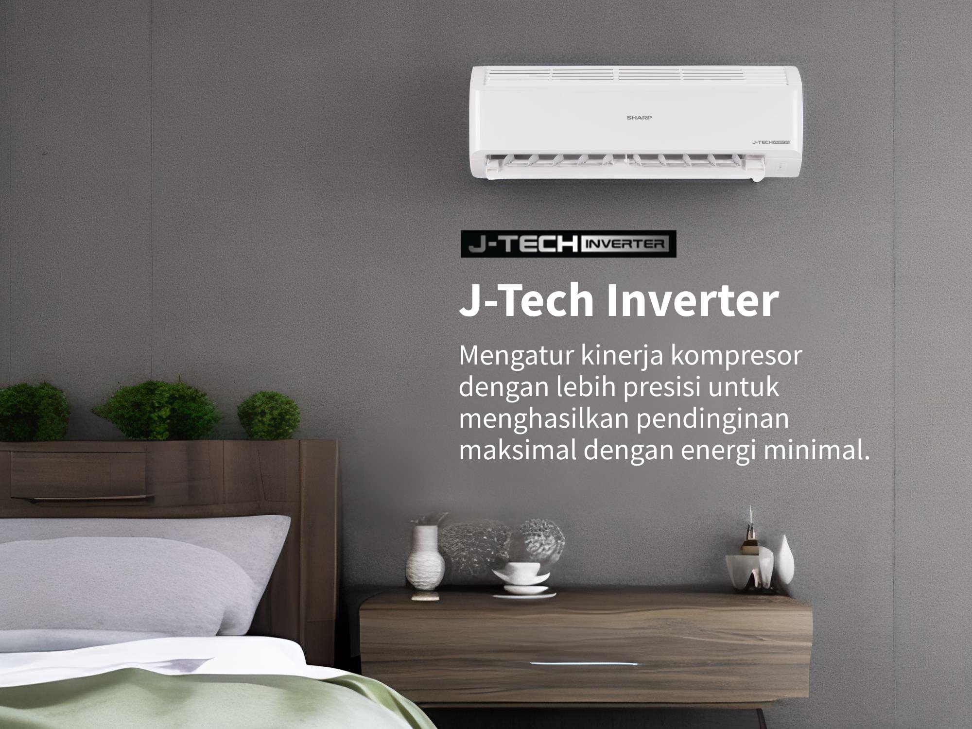 SHARP AC Split AH-X6BEY 1/2 PK Inverter