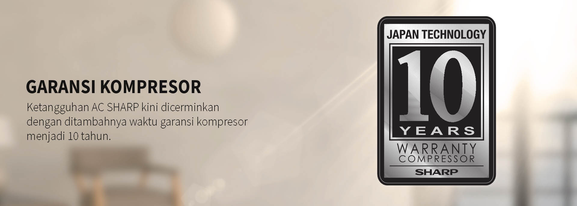 SHARP AC Split AH-X18ZY 2 PK J-Tech Inverter