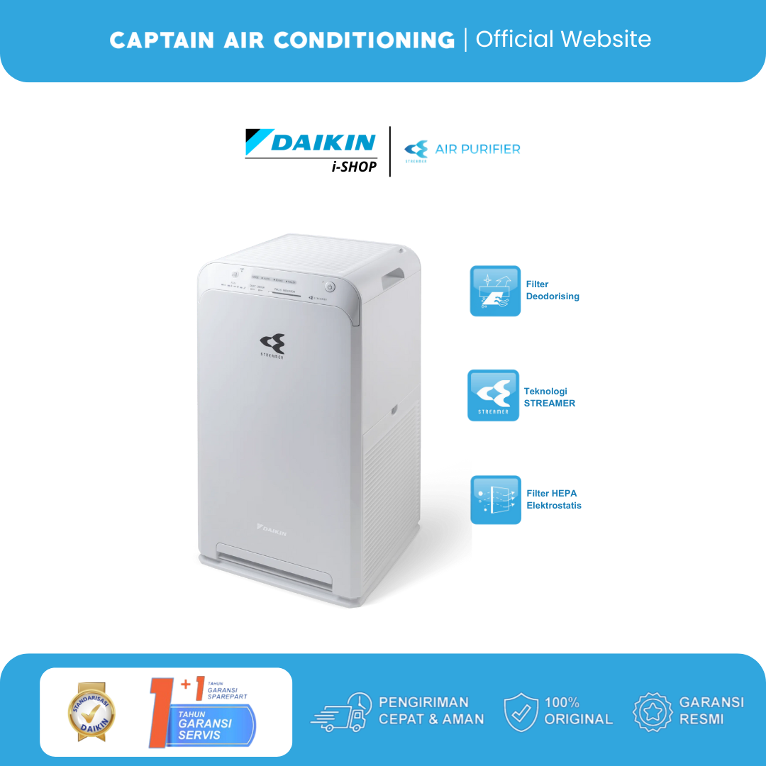  DAIKIN Air Purifier MC-40 with HEPA Filter