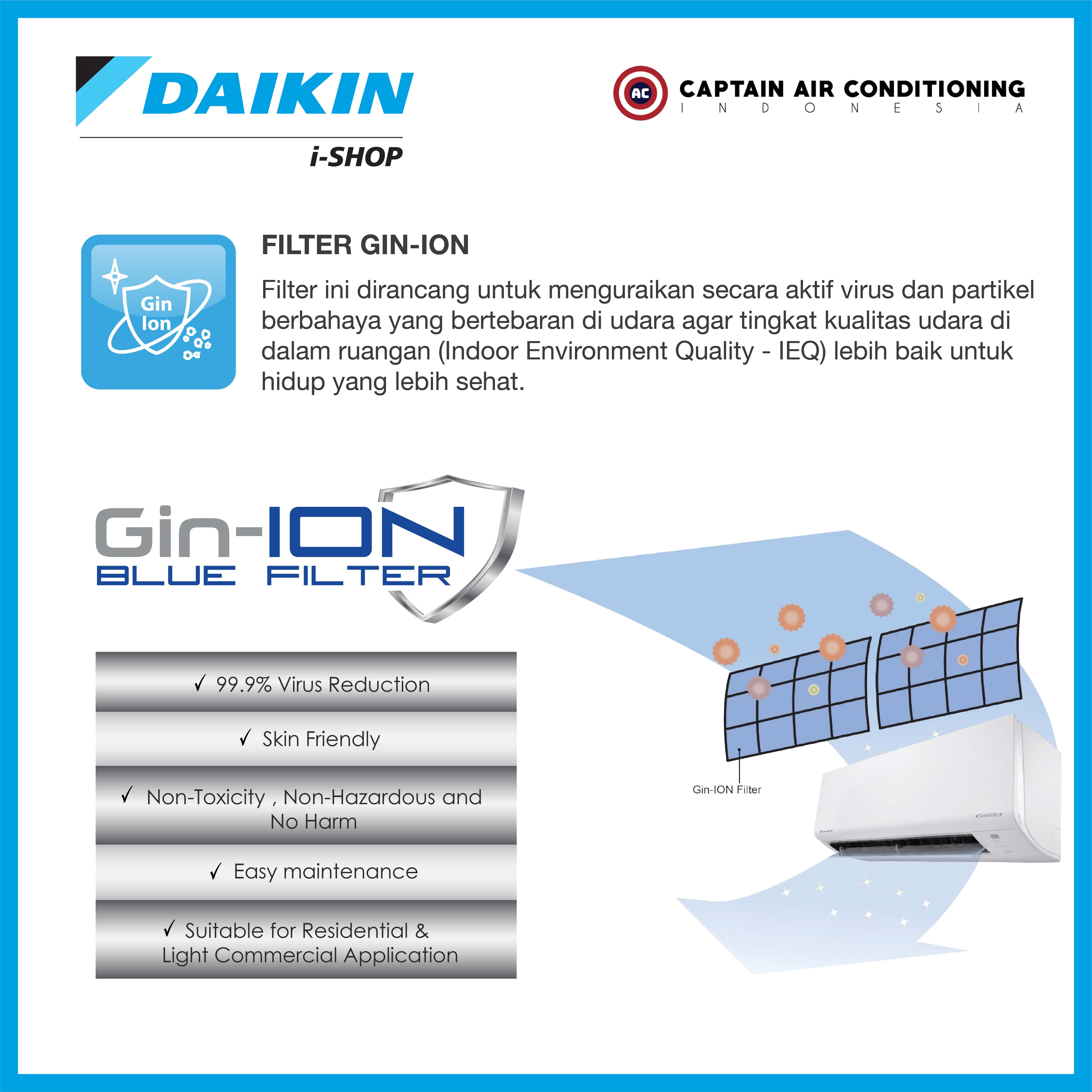 DAIKIN AC Split FTKF-60 2.5 PK EVO Inverter