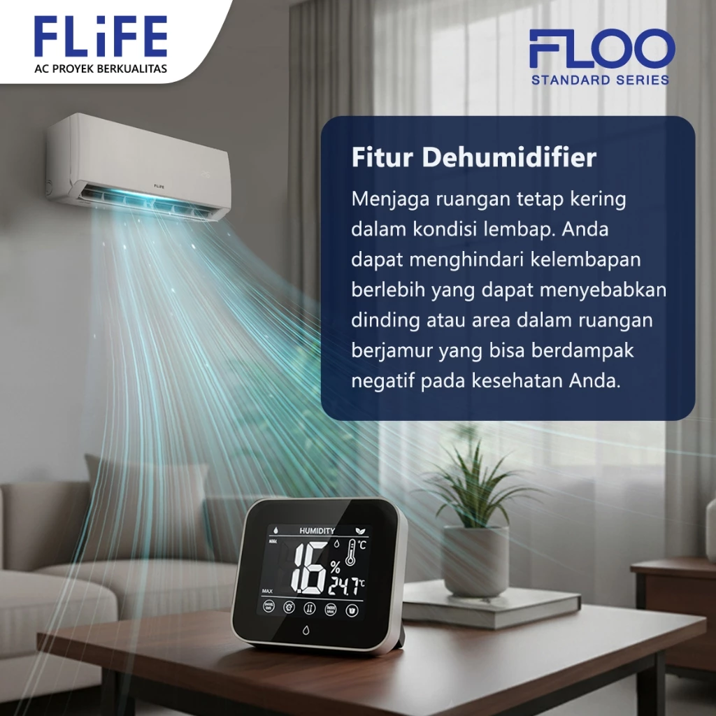 FLIFE AC Split FAC-18FLOO 2 PK Deluxe Standard