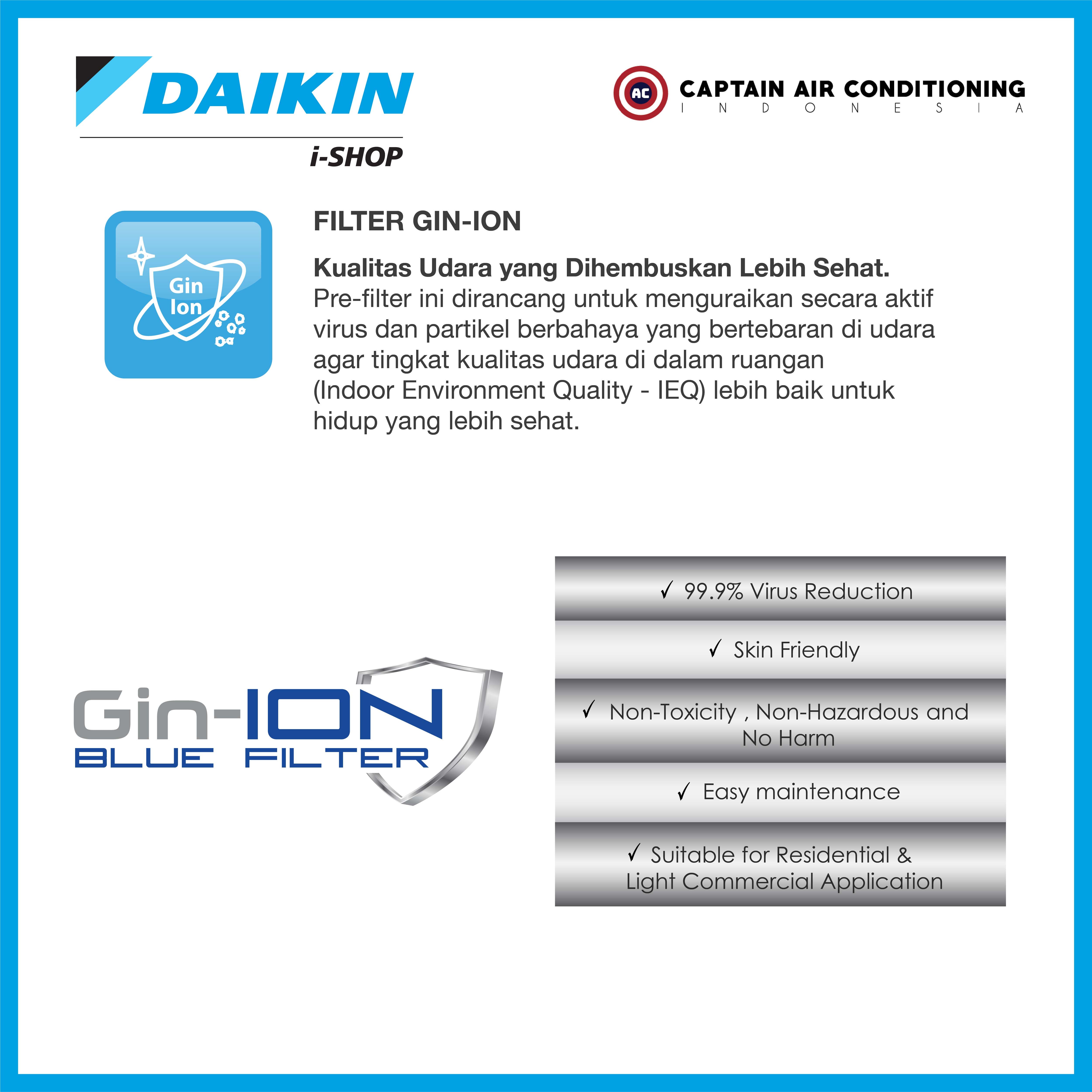 DAIKIN Air Purifier MCQ-30 with HEPA Filter