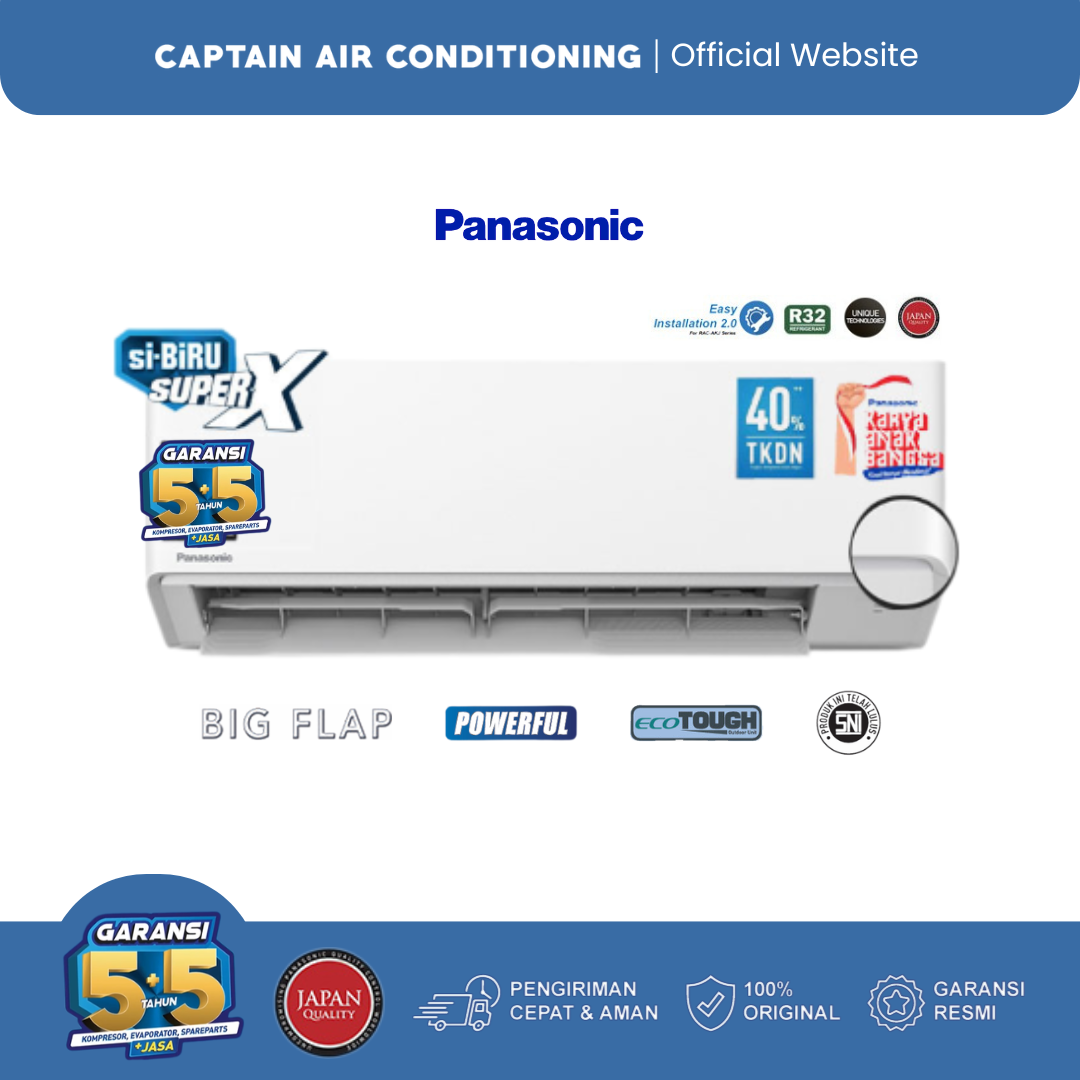 PANASONIC AC Split YN-05AKJ 1/2 PK Standard