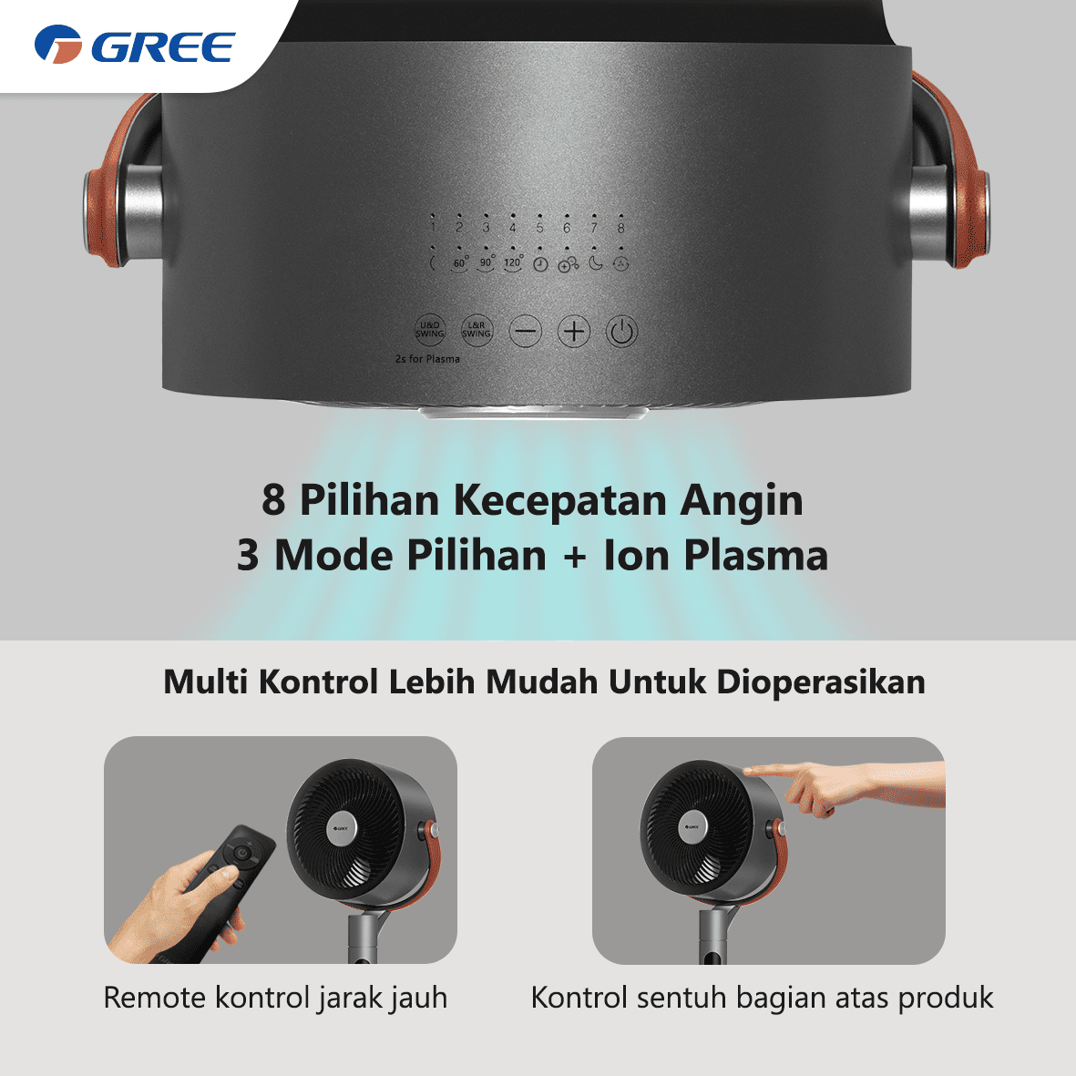 GREE Luxury Air Circulation Fan GCF-CIRCOOL14L
