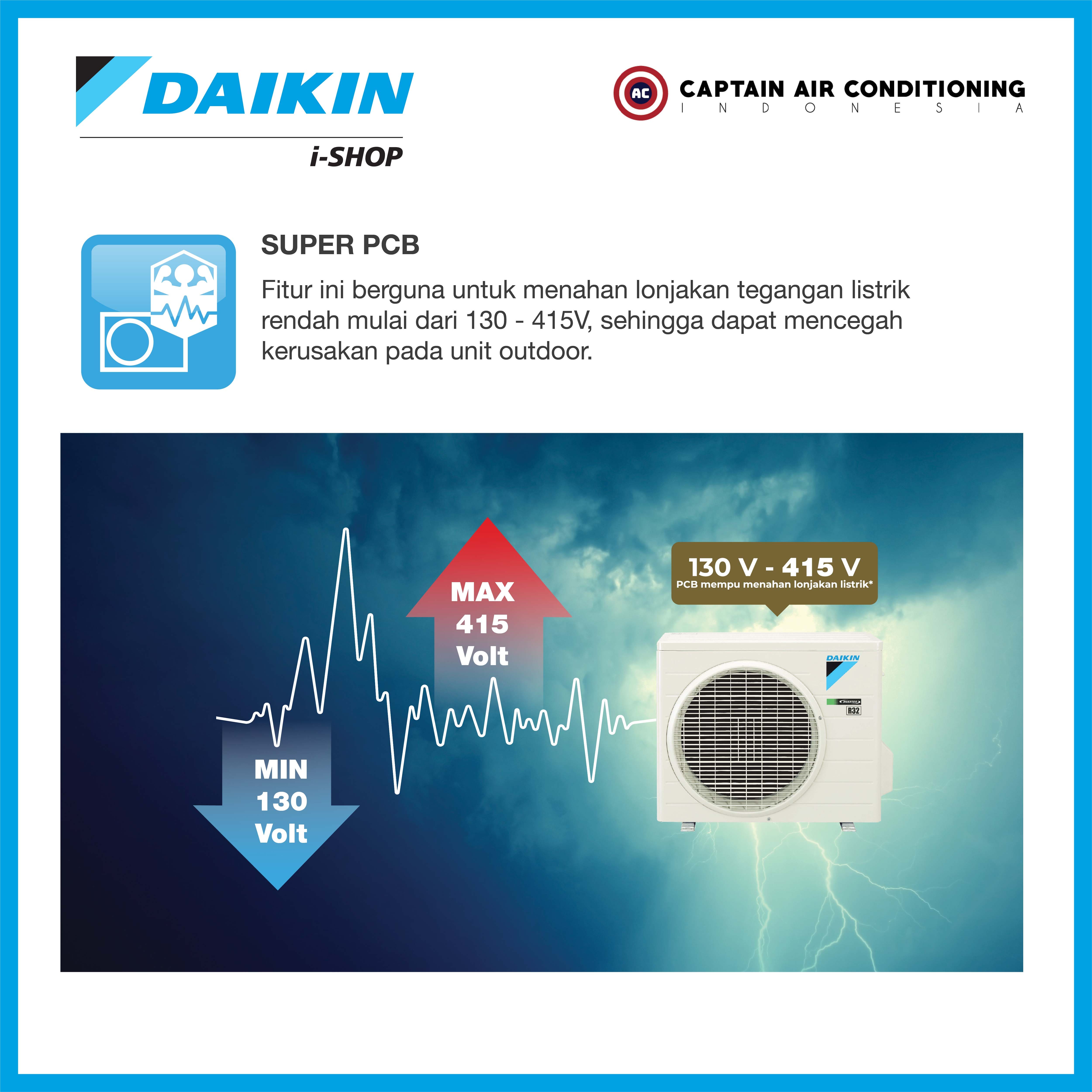 DAIKIN AC Split FTKF-35 1.5 PK EVO Inverter