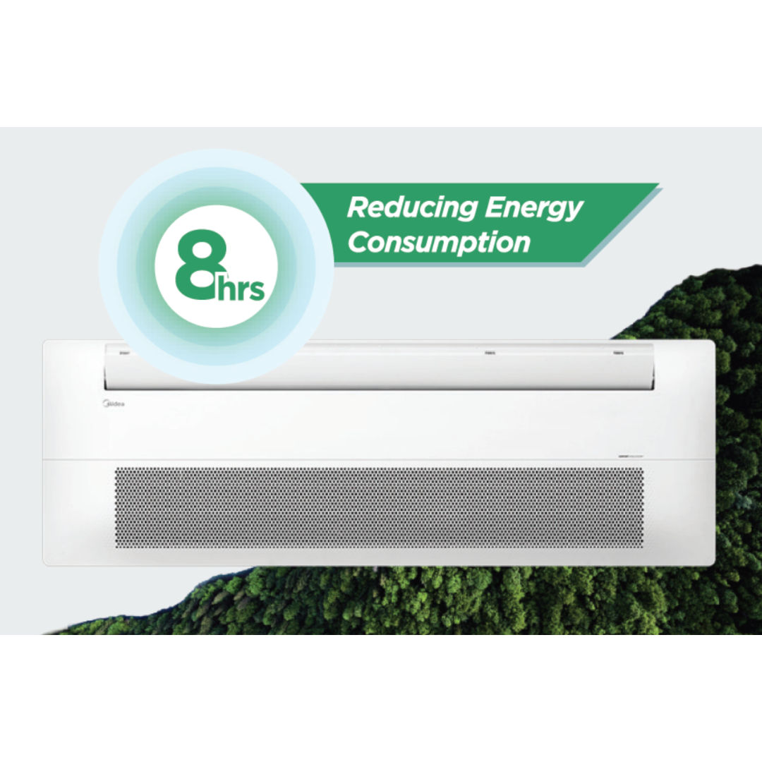 MIDEA AC Cassette (1-way Flow) Inverter MCUCE-12CRFN 1.5 PK