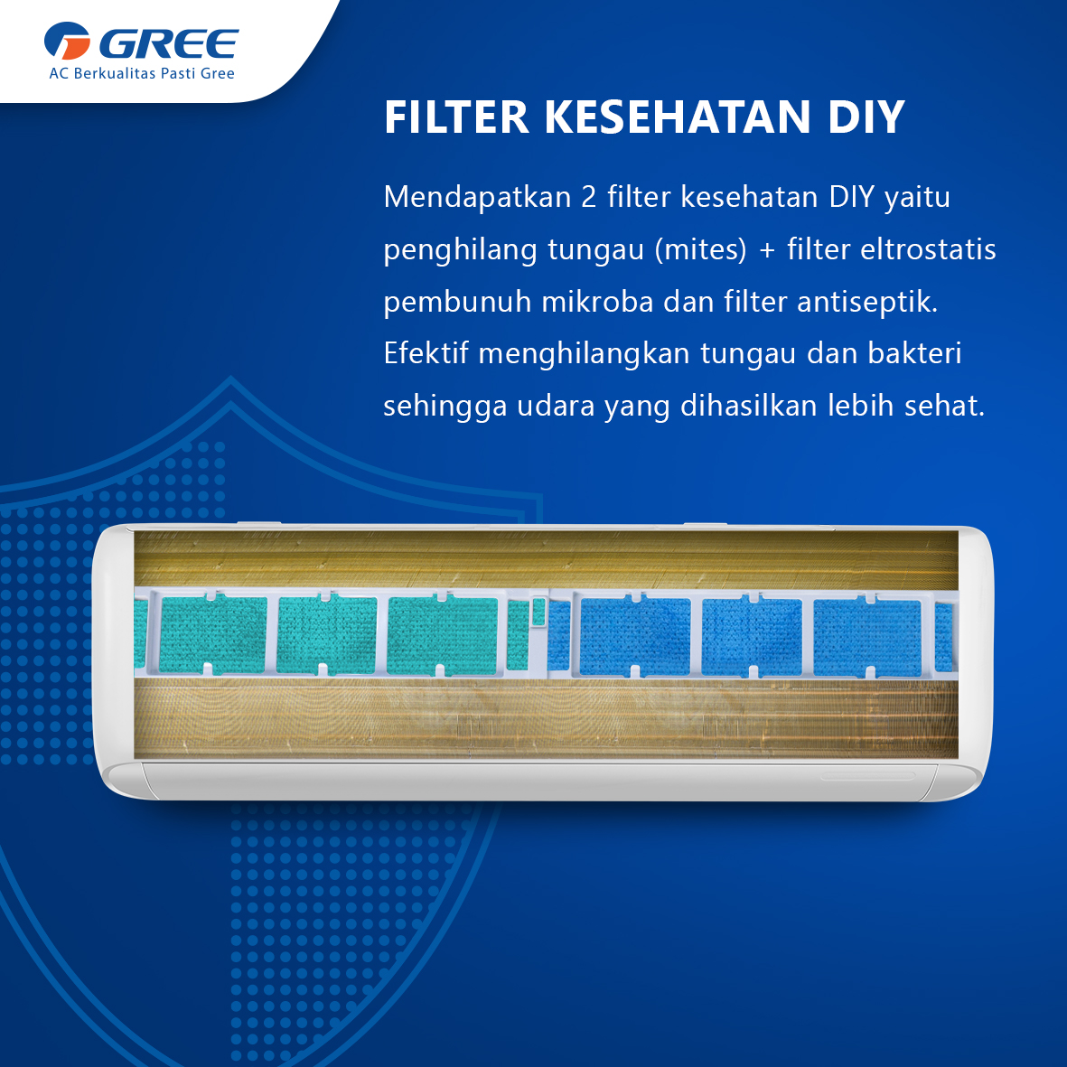 GREE AC Split GWC-12N1A 1.5 PK Deluxe Standard