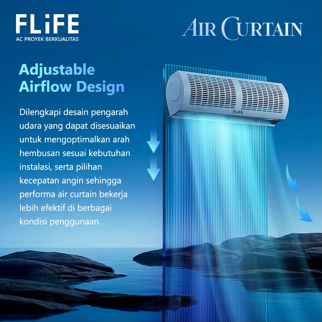FLIFE Air Curtain FM-1212Z/Y (120 cm)