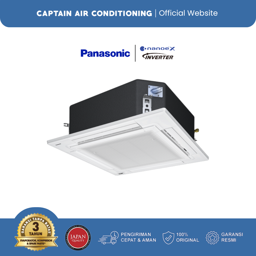 PANASONIC AC Cassette Inverter S/U-3434PU3H5 4 PK with Nanoe-X