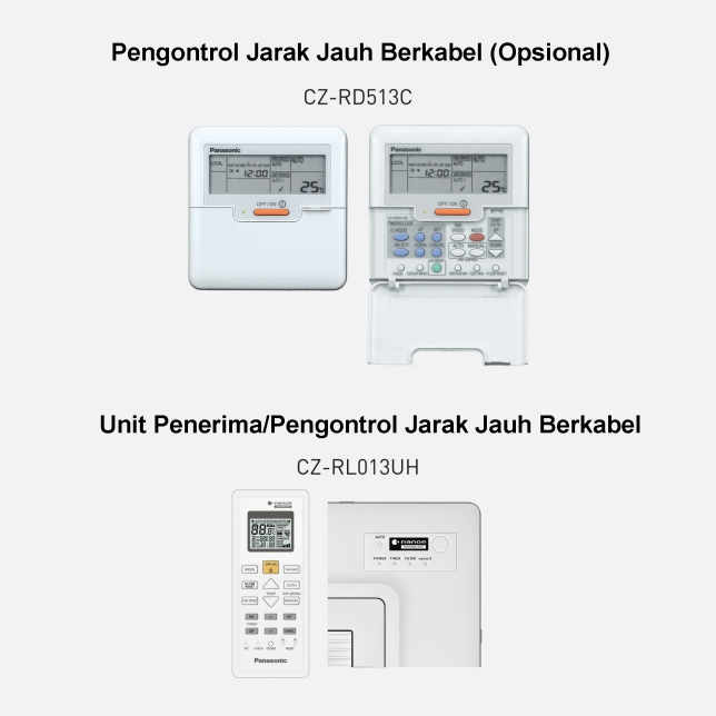 PANASONIC AC Cassette S/U-36PU1H8B 4 PK with Nanoe-X