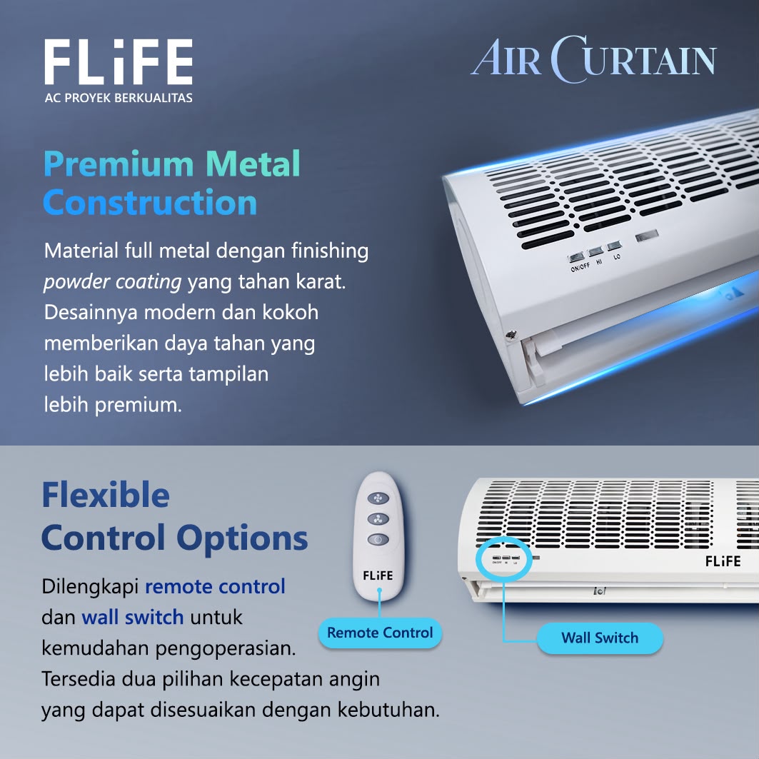 FLIFE Air Curtain FM-1209Z/Y (90 cm)