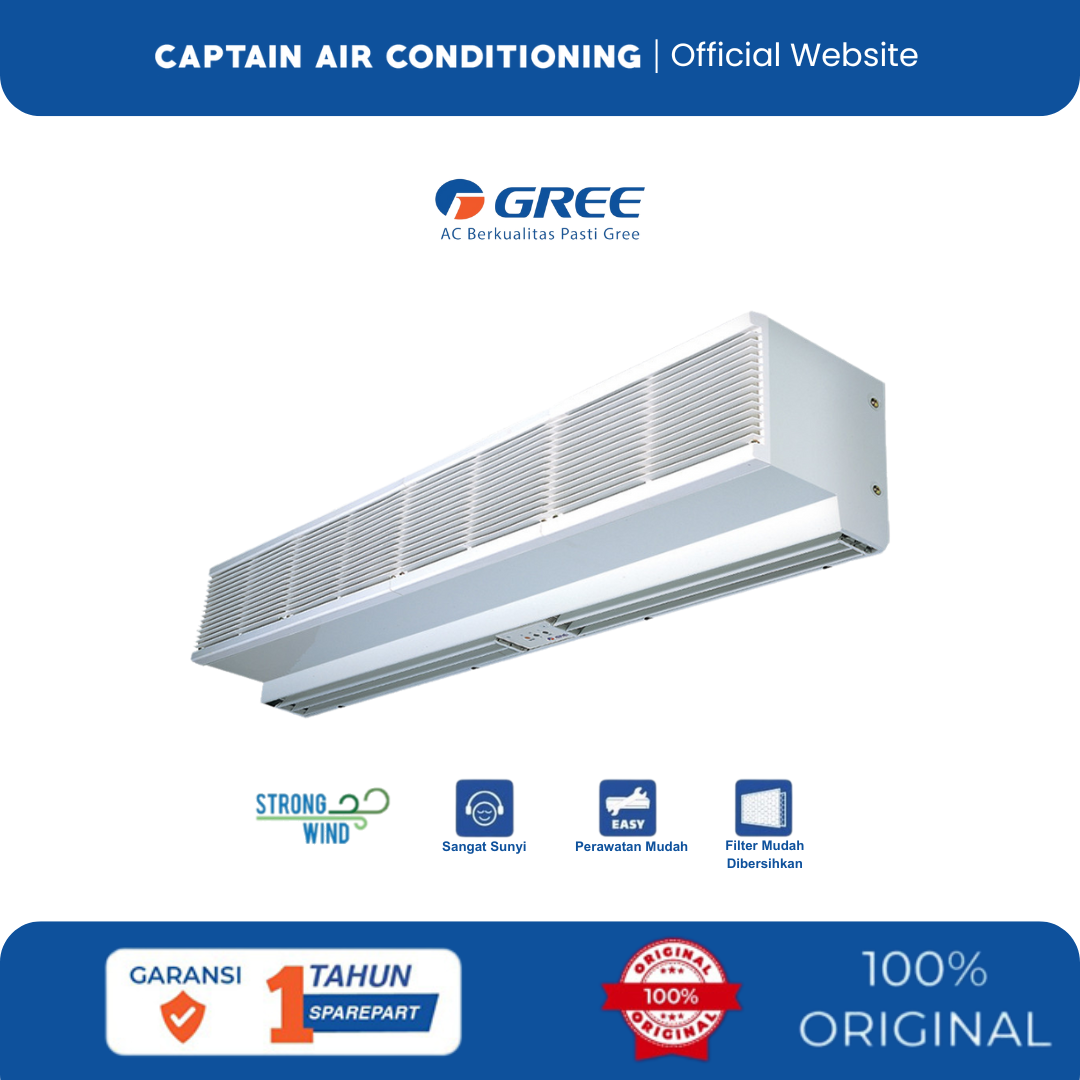 GREE Air Curtain FM-1.25-12-K (120 cm) with Wireless Remote