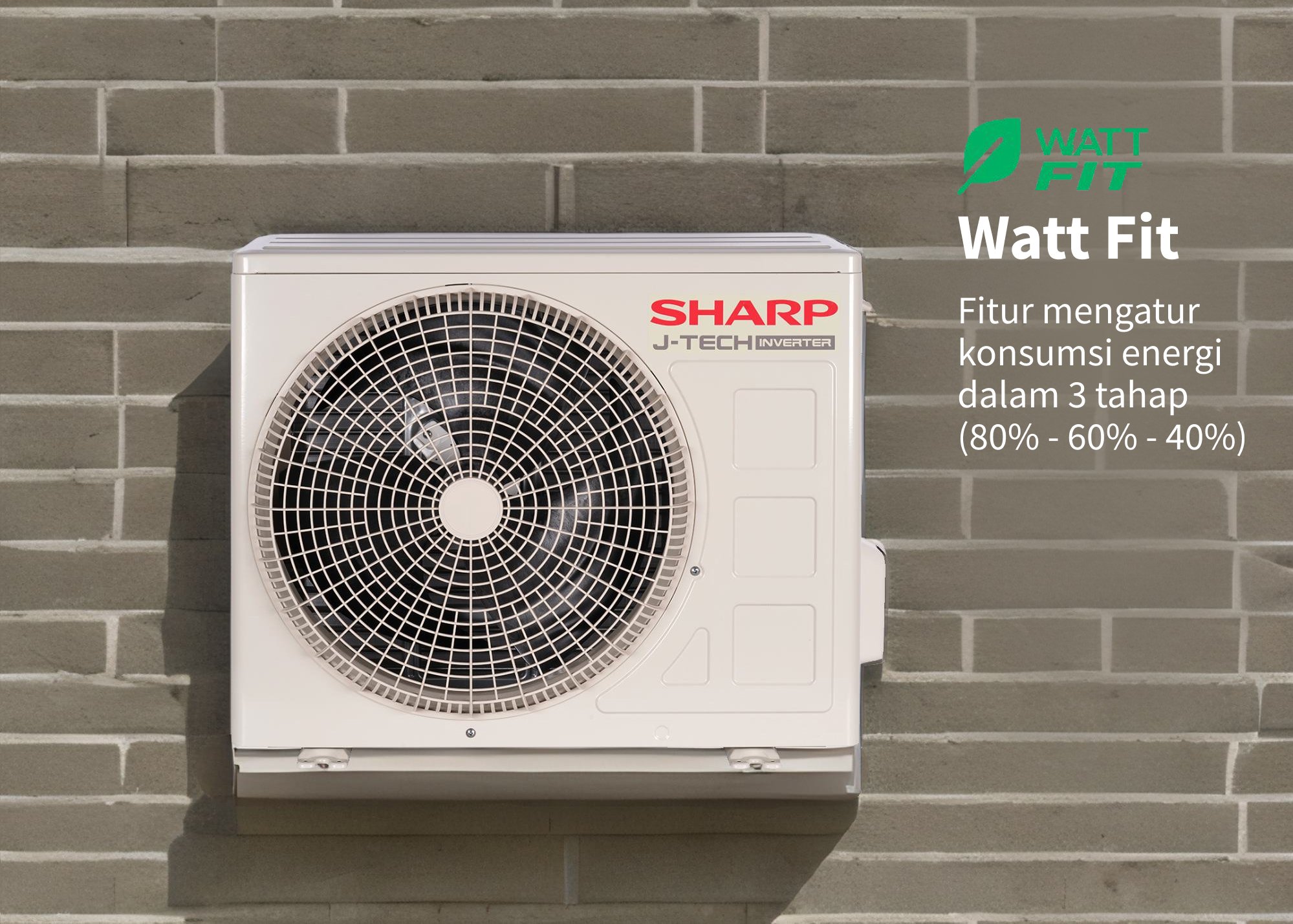 SHARP AC Split AH-X10BEY 1 PK Inverter