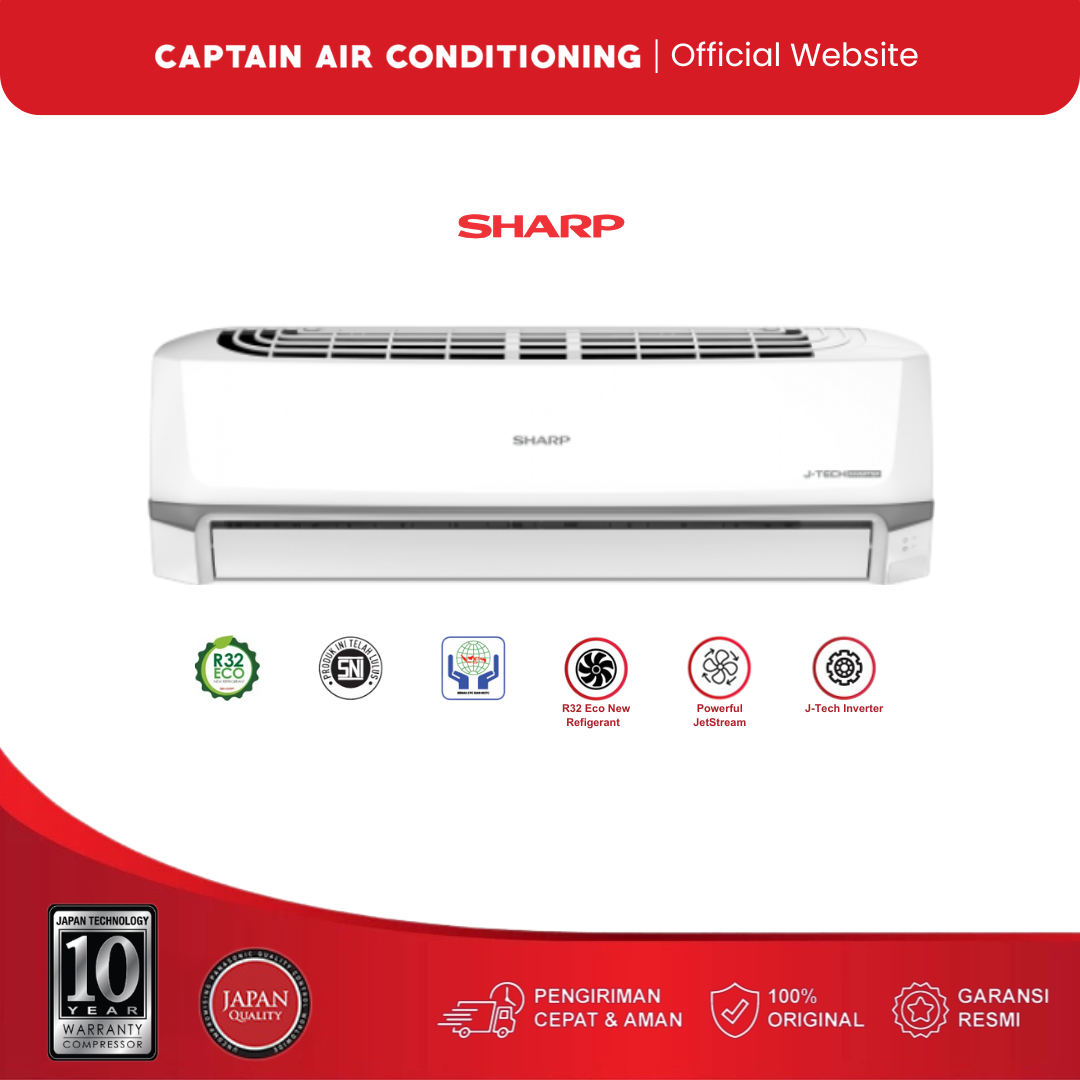 SHARP AC Split AH-X18ZY 2 PK J-Tech Inverter