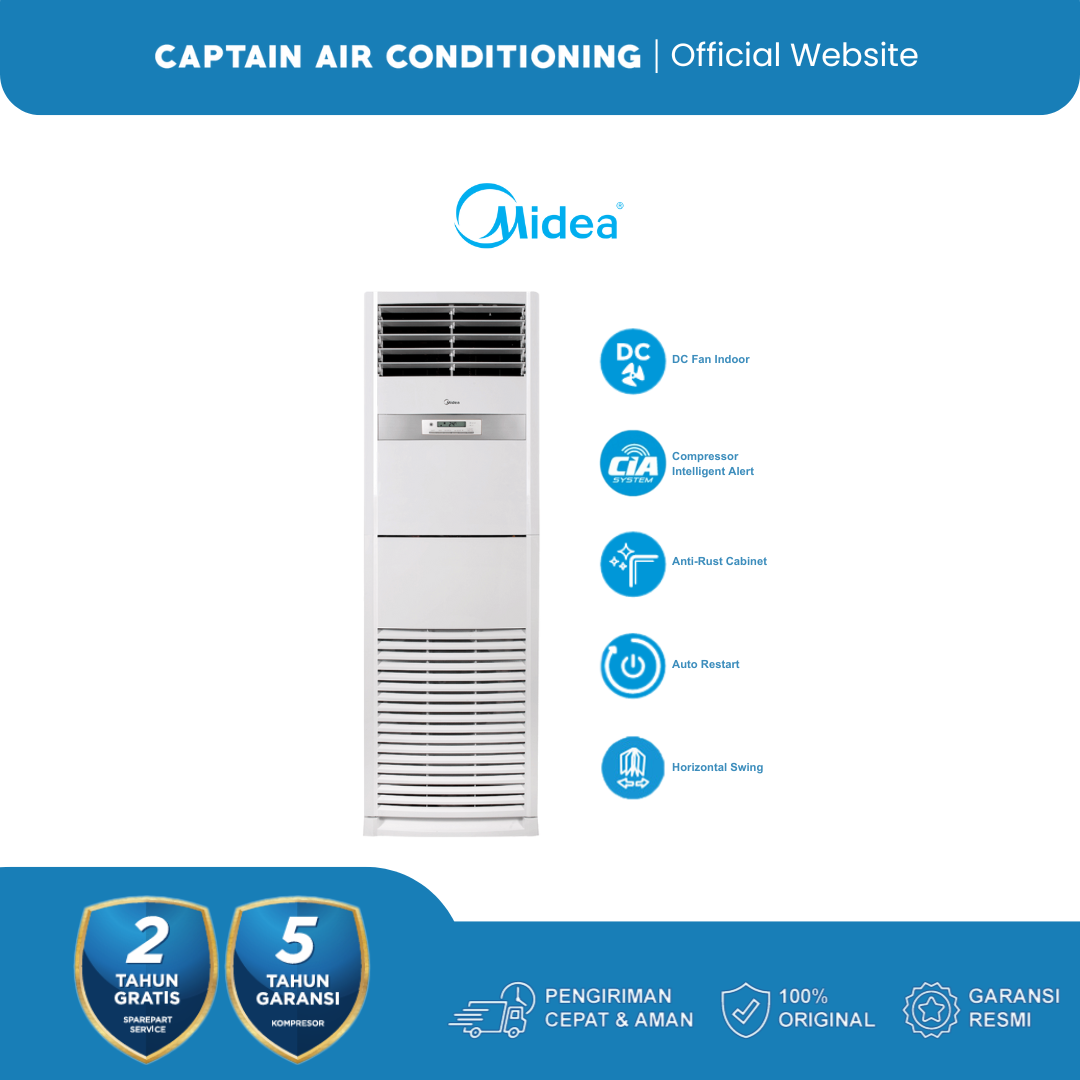 MIDEA AC Floor Standing MFGB-48CRN 5 PK