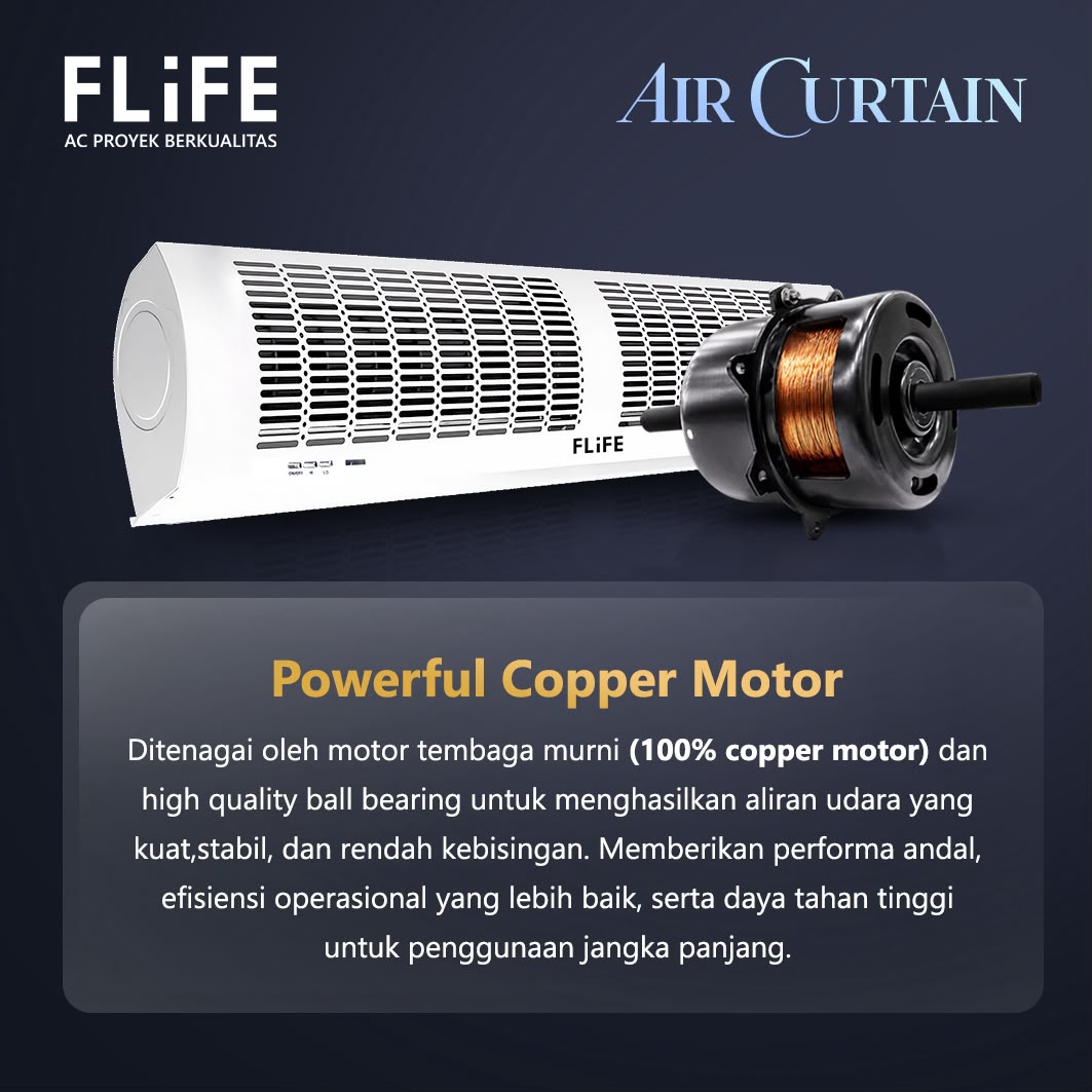 FLIFE Air Curtain FM-1212Z/Y (120 cm)