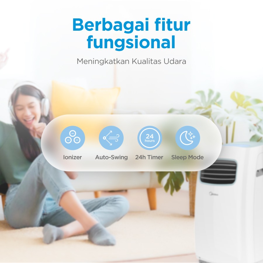 MIDEA AC Portable MPF-09CRN 1 PK