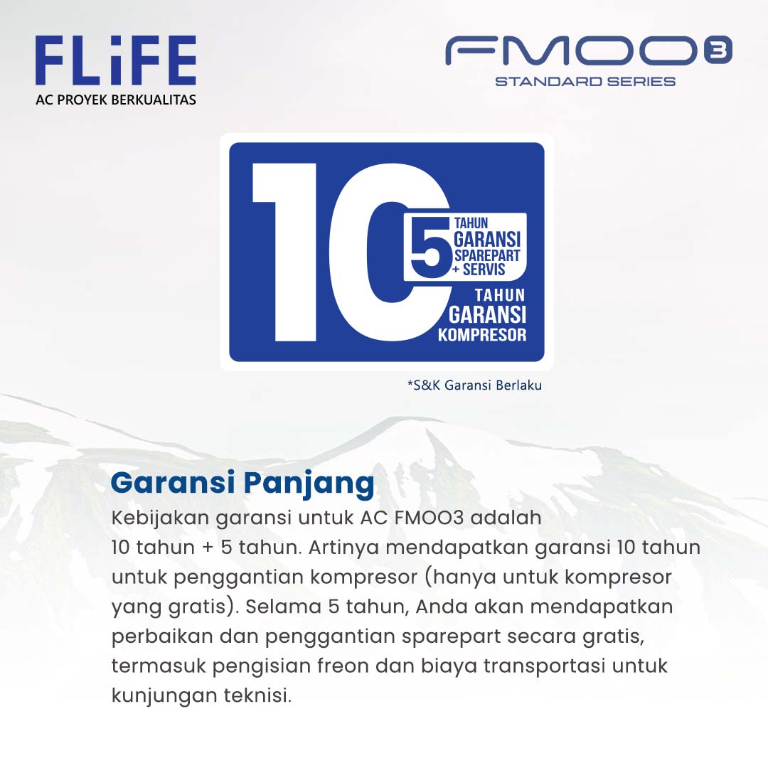 FLIFE by Gree AC Split FAC-18FMOO3 2 PK Standard