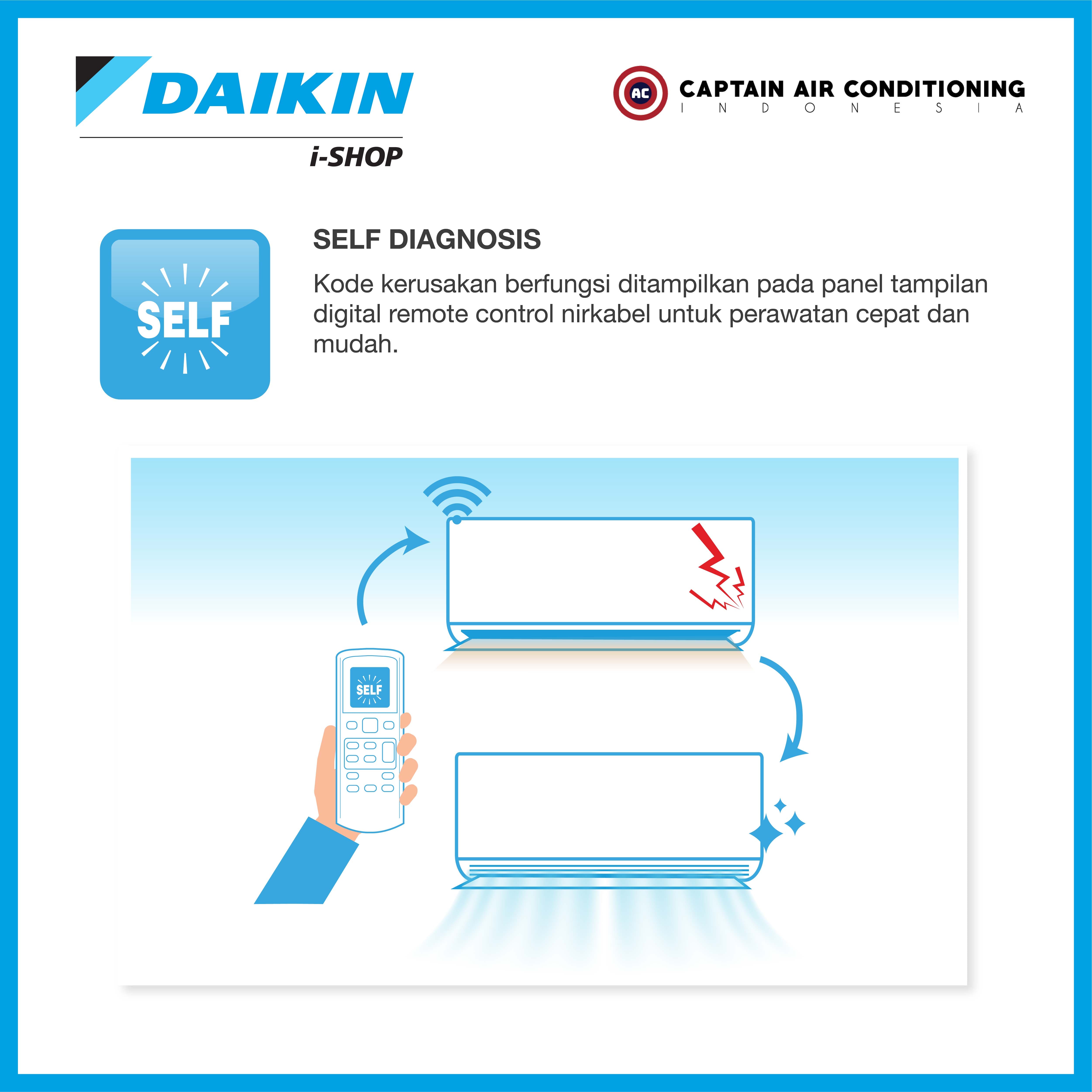 DAIKIN AC Split FTP-15 1/2 Standard Indonesia