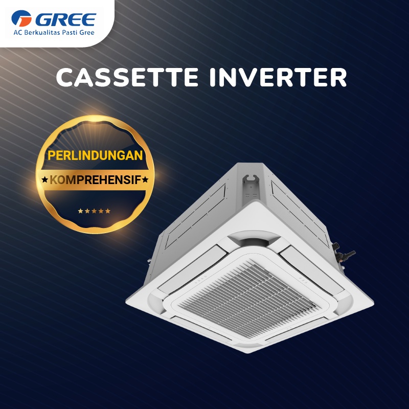GREE AC Cassette Inverter GULD-85T1/A-S 3.5 PK