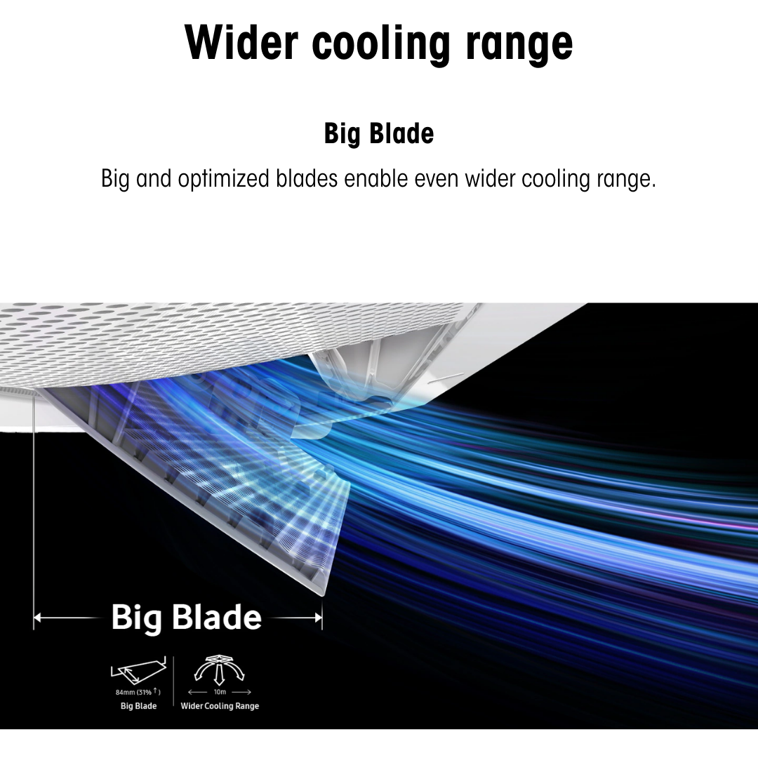 SAMSUNG AC Cassette WindFree (4-way Flow) Inverter AC052FE4D 2 PK (1 Phase)