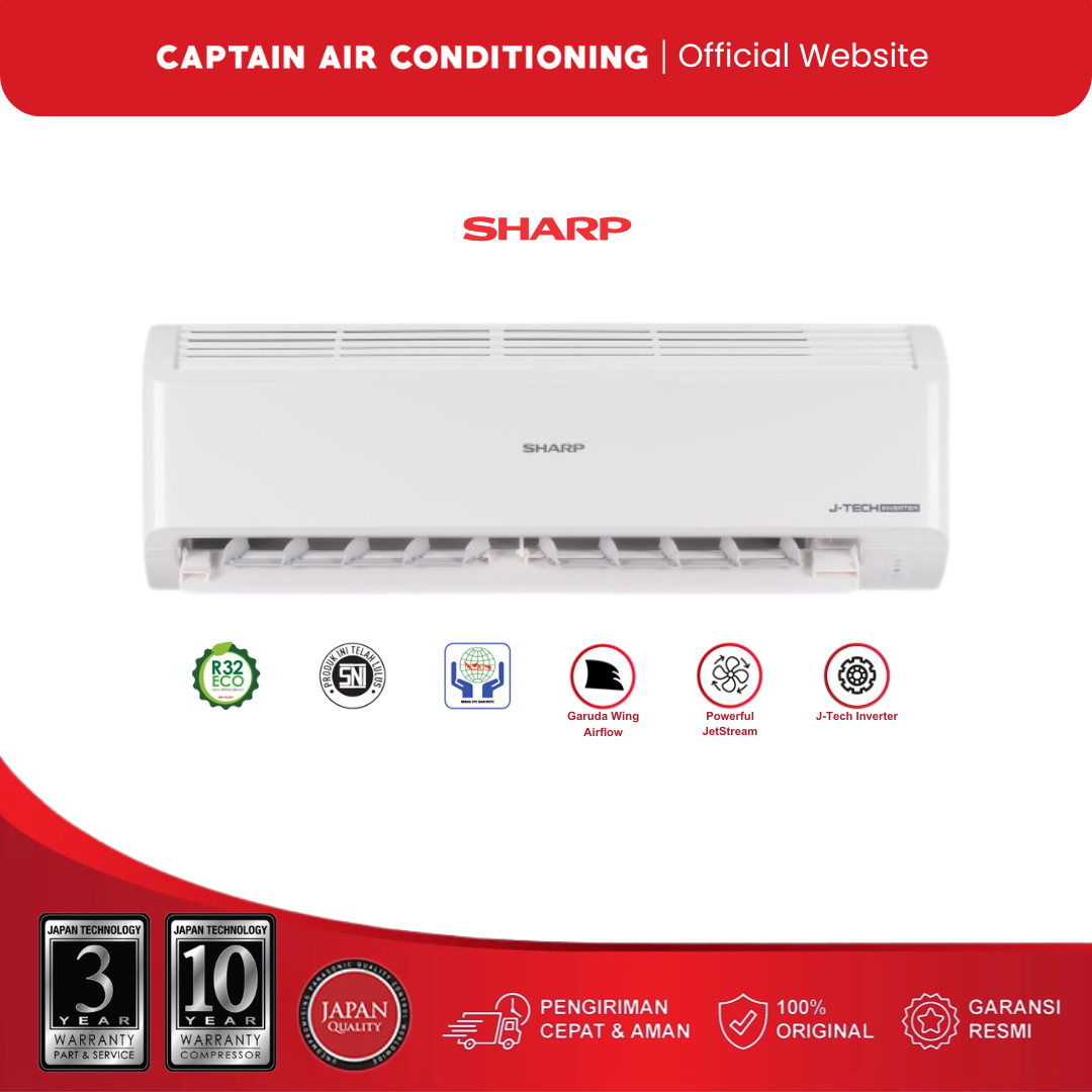 SHARP AC Split AH-X6BEY 1/2 PK Inverter