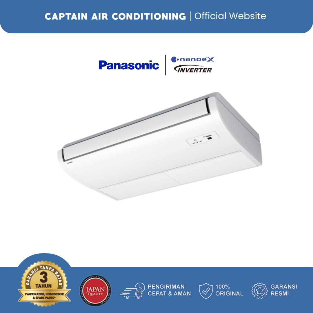 PANASONIC AC Ceiling Suspended Inverter S/U-3448PT3H5 6 PK with Nanoe-X